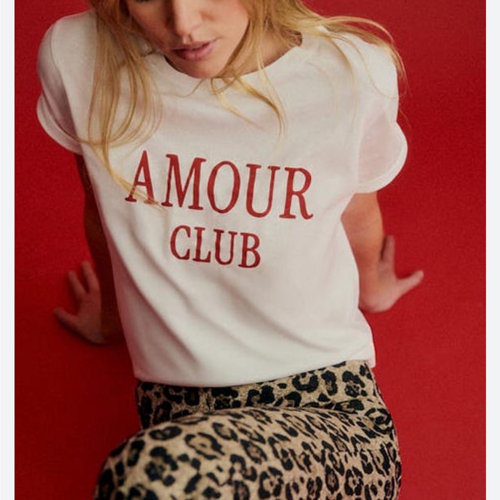 Sezane Amour Club shirt